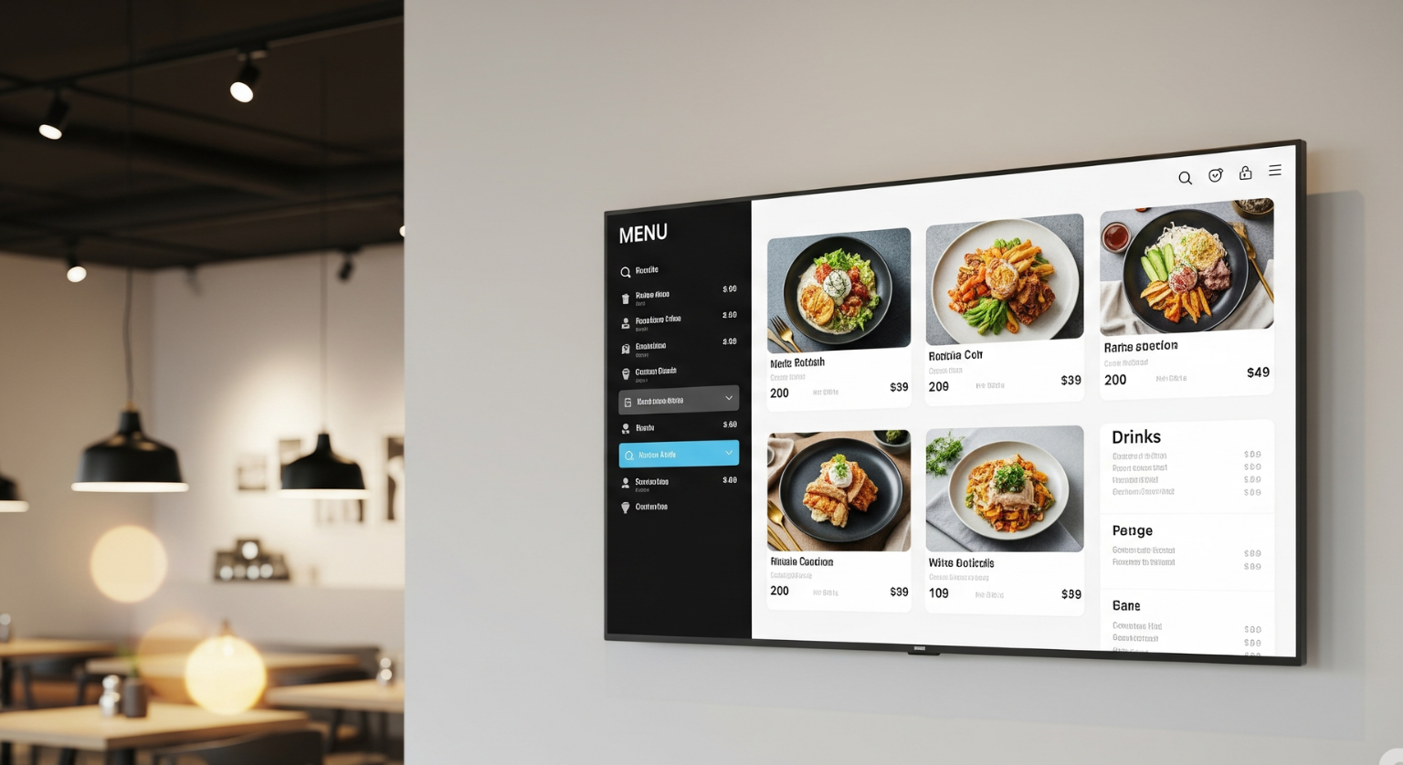 Digital Menu Services